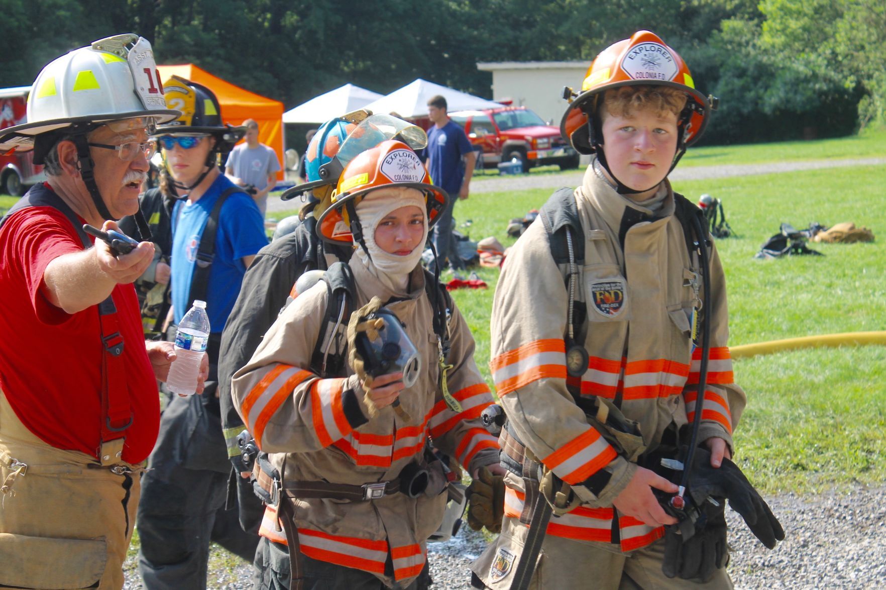 Training tomorrow’s firefighters